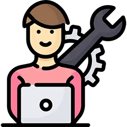 آیکون پشتیبانی صفحه محصولات وبتریکس تیم