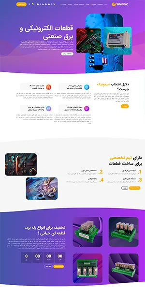 نمونه کار وبتریکس تیم، فروشگاه سیمونیک